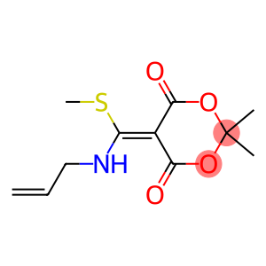 5-[(Allylamino)(methylthio)methylene]-2,2-dimethyl-1,3-dioxane-4,6-dione