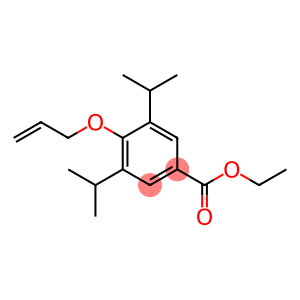 4-(Allyloxy)-3,5-diisopropylbenzoic acid ethyl ester