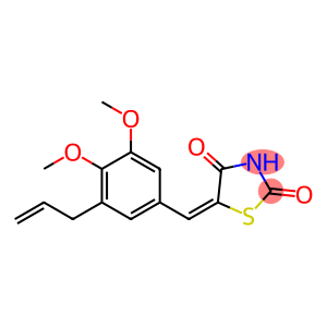 5-(3-allyl-4,5-dimethoxybenzylidene)-1,3-thiazolidine-2,4-dione