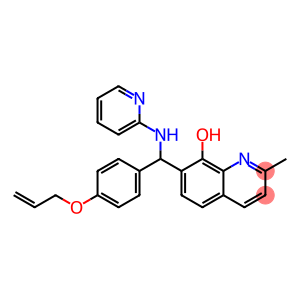 7-[[4-(allyloxy)phenyl](2-pyridinylamino)methyl]-2-methyl-8-quinolinol