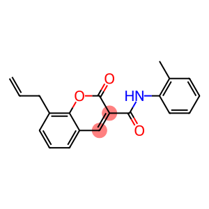 8-allyl-N-(2-methylphenyl)-2-oxo-2H-chromene-3-carboxamide