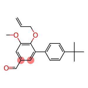 6-(allyloxy)-4'-tert-butyl-5-methoxy-1,1'-biphenyl-3-carbaldehyde