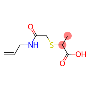 2-{[2-(allylamino)-2-oxoethyl]thio}propanoic acid