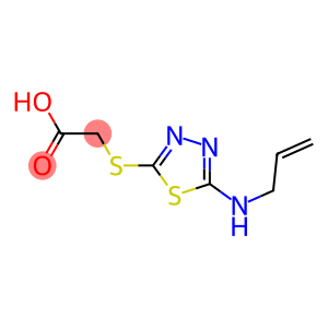 2-{[5-(allylamino)-1,3,4-thiadiazol-2-yl]sulfanyl}acetic acid