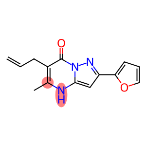 6-allyl-2-(2-furyl)-5-methyl-4,7-dihydropyrazolo[1,5-a]pyrimidin-7-one