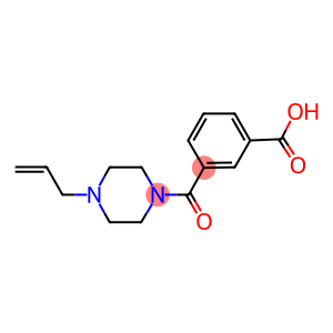 3-(4-ALLYL-PIPERAZINE-1-CARBONYL)-BENZOIC ACID