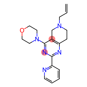 6-ALLYL-4-MORPHOLIN-4-YL-2-PYRIDIN-2-YL-5,6,7,8-TETRAHYDROPYRIDO[4,3-D]PYRIMIDINE