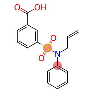 3-(ALLYL-PHENYL-SULFAMOYL)-BENZOIC ACID