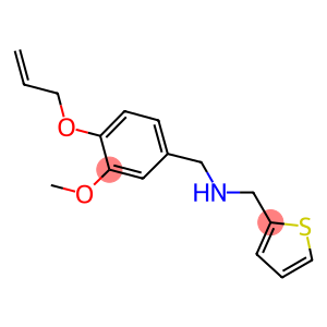 1-[4-(ALLYLOXY)-3-METHOXYPHENYL]-N-(THIEN-2-YLMETHYL)METHANAMINE