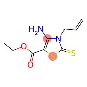 3-ALLYL-4-AMINO-2-THIOXO-2,3-DIHYDRO-THIAZOLE-5-CARBOXYLIC ACID ETHYL ESTER