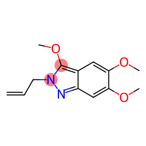 2-ALLYL-3,5,6-TRIMETHOXY-2H-INDAZOLE