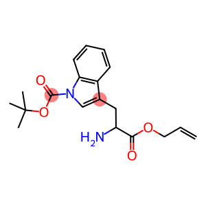 3-(2-ALLYLOXYCARBONYL-2-AMINO-ETHYL)-INDOLE-1-CARBOXYLIC ACID TERT-BUTYL ESTER