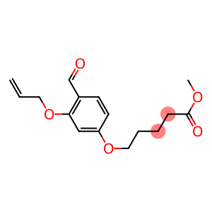 5-(3-ALLYLOXY-4-FORMYL-PHENOXY)-PENTANOIC ACID METHYL ESTER