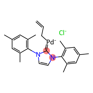 ALLYL[1,3-BIS(MESITYL)IMIDAZOL-2-YLIDENE]PALLADIUM CHLORIDE