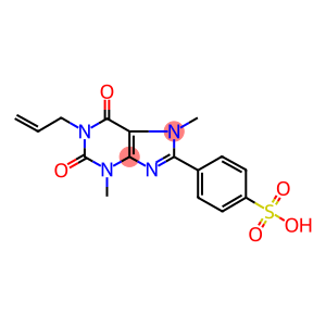 1-ALLYL-3,7-DIMETHYL-8-SULFOPHENYLXANTHINE