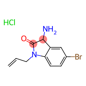 1-ALLYL-3-AMINO-5-BROMO-1,3-DIHYDRO-INDOL-2-ONE HYDROCHLORIDE