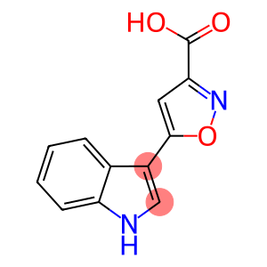 5-(1H-吲哚-3-基)异恶唑-3-羧酸