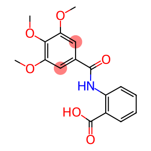 2-(3,4,5-trimethoxybenzamido)benzoic acid