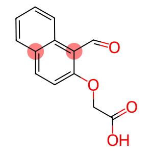 2-[(1-formylnaphthalen-2-yl)oxy]acetic acid