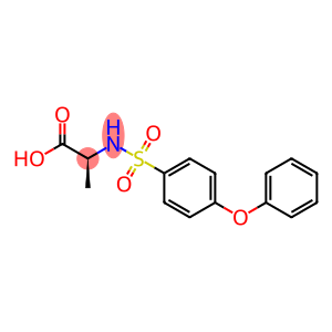 ALANINE, N-[(4-PHENOXYPHENYL)SULFONYL]-