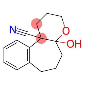 4a-Hydroxy-1,2,3,4a,5,6,7,11b-octahydrobenzo[3,4]cyclohepta[1,2-b]pyran-11b-carbonitrile