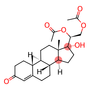 17A-HYDROXY-20B,21-DIACETOXY-4-PREGNEN-3-ONE