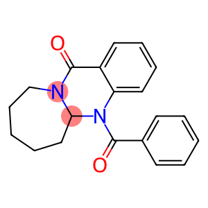 5a,6,7,8,9,10-Hexahydro-5-benzoylazepino[2,1-b]quinazolin-12(5H)-one