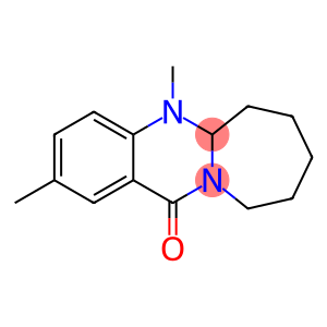 5a,6,7,8,9,10-Hexahydro-5-methyl-2-methylazepino[2,1-b]quinazolin-12(5H)-one