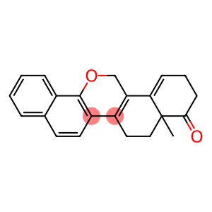 2,3,4a,5,6,14-Hexahydro-4a-methyl-4H-dinaphtho[1,2-b:2',1'-d]pyran-4-one