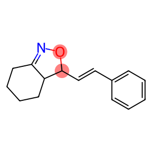 3,3a,4,5,6,7-Hexahydro-3-(2-phenylethenyl)-2,1-benzisoxazole