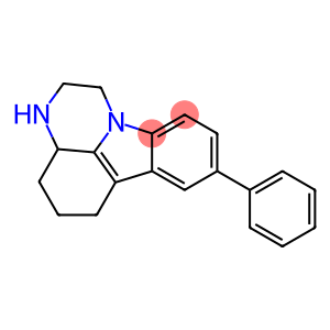 2,3,3a,4,5,6-Hexahydro-8-phenyl-1H-pyrazino[3,2,1-jk]carbazole