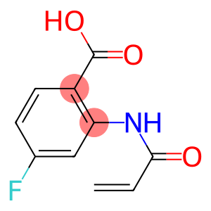 2-(acryloylamino)-4-fluorobenzoic acid