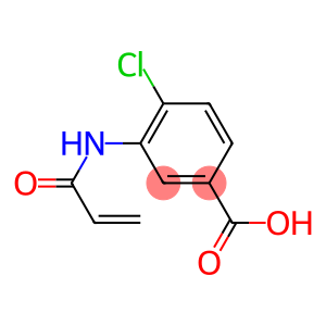 3-(acryloylamino)-4-chlorobenzoic acid