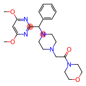 4-[2-[4-[A-(4,6-DIMETHOXYPYRIMIDIN-2-YL)BENZYL]PIPERAZIN-1-YL]-1-OXOETHYL]MORPHOLINE