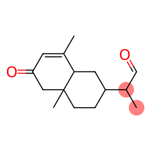 2-(4a,8-Dimethyl-6-ox-1,2,3,4,4a,5,6,8a-octahydro-naphthalen-2-yl)-propionaldehyde