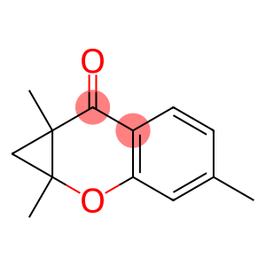 1,1a-Dihydro-1a,4,7a-trimethylbenzo[b]cyclopropa[e]pyran-7(7aH)-one