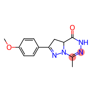 3,3a-Dihydro-2-(4-methoxyphenyl)-7-methylpyrazolo[1,5-d][1,2,4]triazin-4(5H)-one