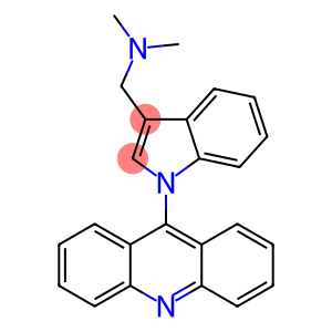 1-(Acridin-9-yl)-3-dimethylaminomethyl-1H-indole