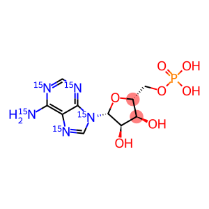 Adenosine 5'-Monophosphate-15N5