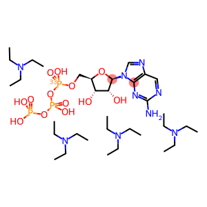 ADENOSINE 5'-TRIPHOSPHATE, TETRA (TRIETHYLAMMONIUM) SALT, [ALPHA-33P]