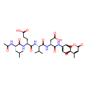AC-LEU-GLU-VAL-ASP-AMC