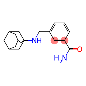 3-[(adamantan-1-ylamino)methyl]benzamide