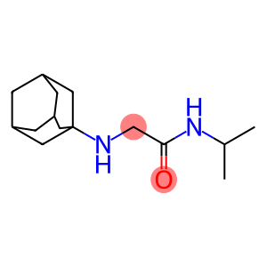 2-(adamantan-1-ylamino)-N-(propan-2-yl)acetamide