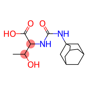 2-[(adamantan-1-ylcarbamoyl)amino]-3-hydroxybutanoic acid