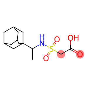 2-{[1-(adamantan-1-yl)ethyl]sulfamoyl}acetic acid