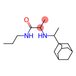 2-{[1-(adamantan-1-yl)ethyl]amino}-N-propylpropanamide