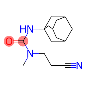 1-adamantan-1-yl-3-(2-cyanoethyl)-3-methylurea