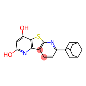 7-(1-adamantyl)pyrido[2',3':4,5]thieno[2,3-b]pyridine-2,4-diol