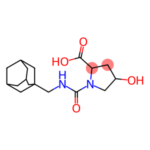 1-{[(1-adamantylmethyl)amino]carbonyl}-4-hydroxypyrrolidine-2-carboxylic acid