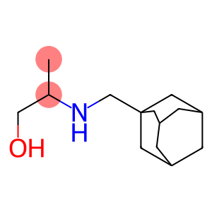 2-[(1-adamantylmethyl)amino]propan-1-ol